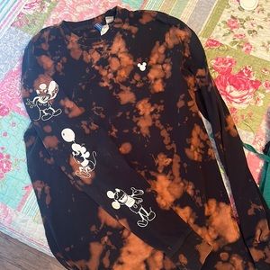 Tie-dye Micky Mouse long sleeve